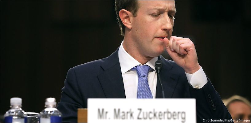 Mark Zuckerberg a bírósági tárgyaláson