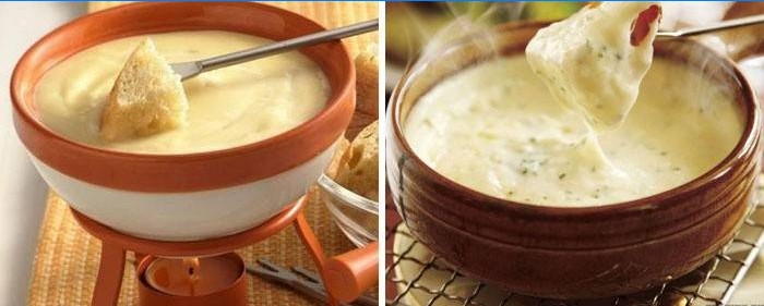 Sajt francia fondue - lépésről lépésre recept