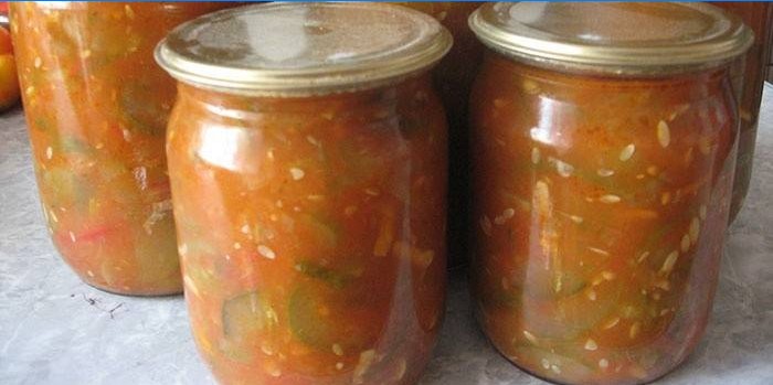 Latgale saláta chili paprikával