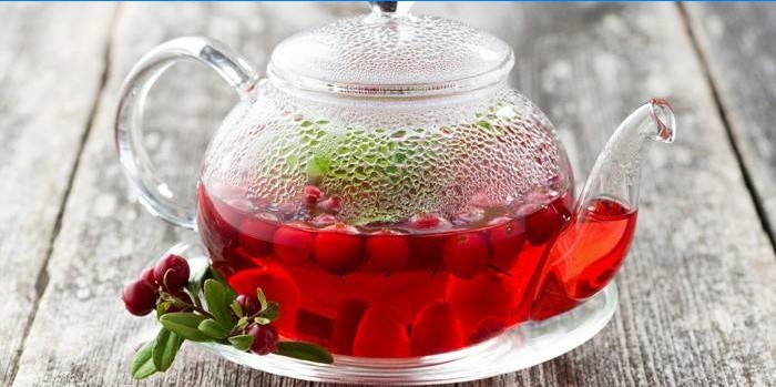 áfonya tea
