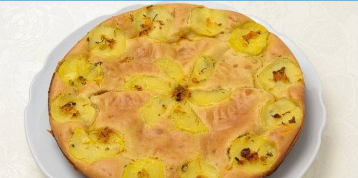 Kefir burgonya pite