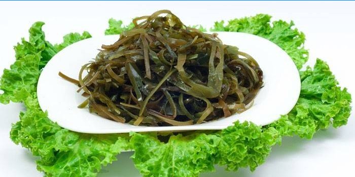 Koreai fűszer tengeri moszat saláta