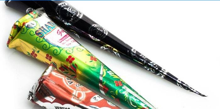 Henna csomagolás