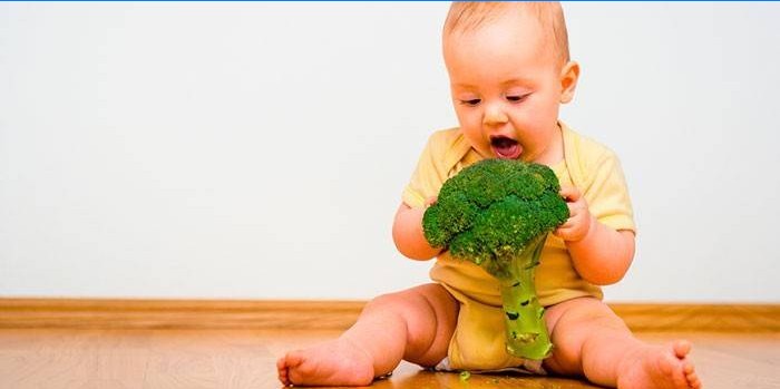 Gyerek és brokkoli