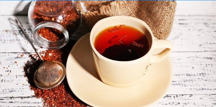 Rooibos tea egy csésze
