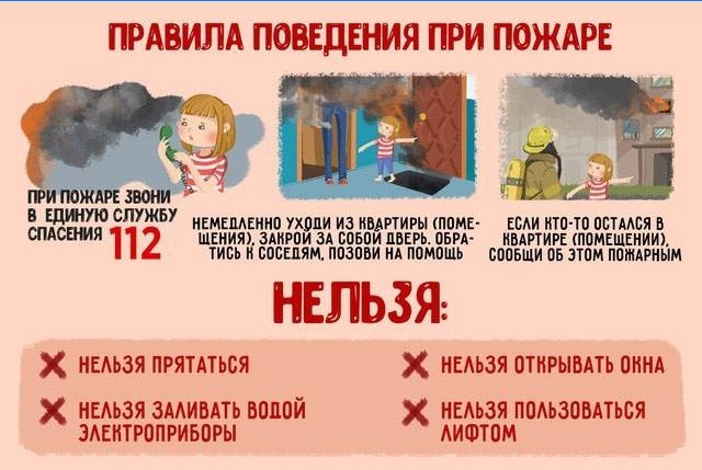 Tűzvédelmi szabályok a gyermekek számára