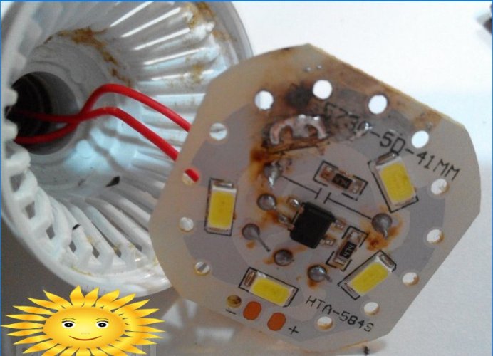 DIY LED lámpa javítása