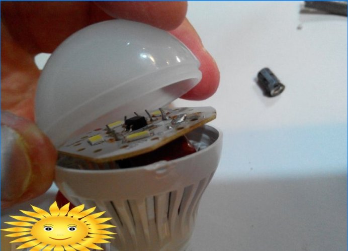 DIY LED lámpa javítása