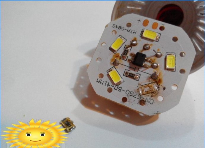 DIY LED lámpa javítása