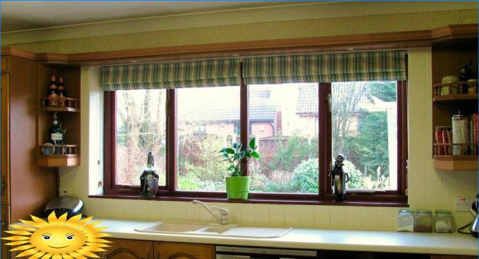 Hogyan lehet a ház ablakait a bíboros pontokhoz igazítani?