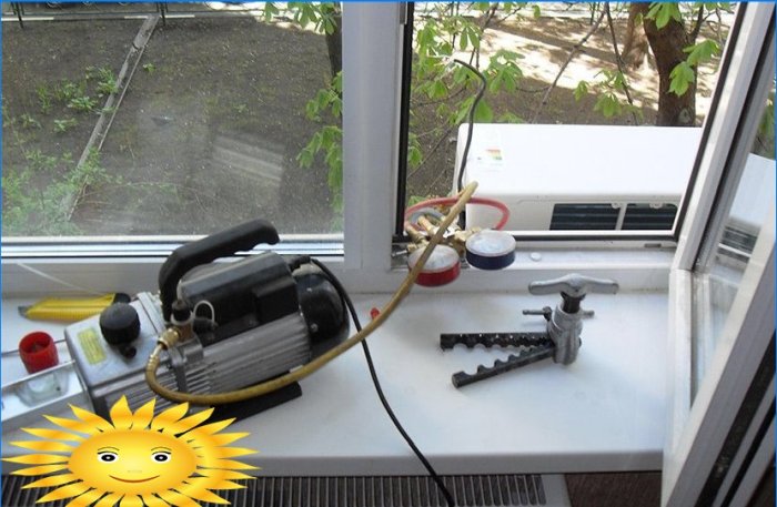 Légkondicionáló felszerelése csináld magad: szabályok, eszközök és telepítési lépések
