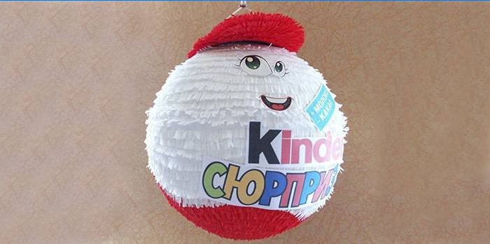 Pinata Kinder meglepetés