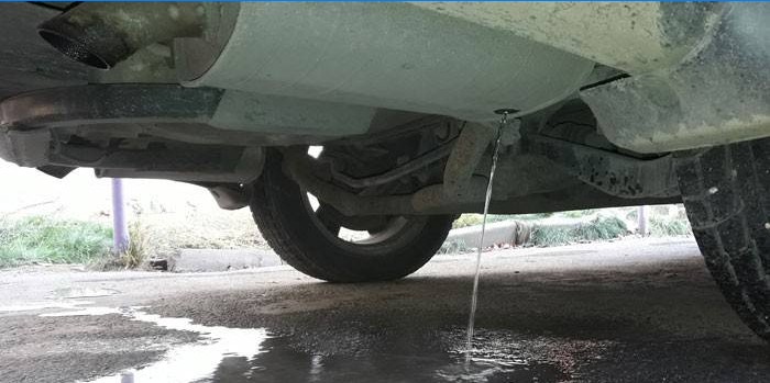 Kondenzáció a hangtompítóban