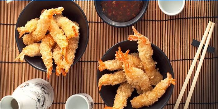 Garnélarák tempura