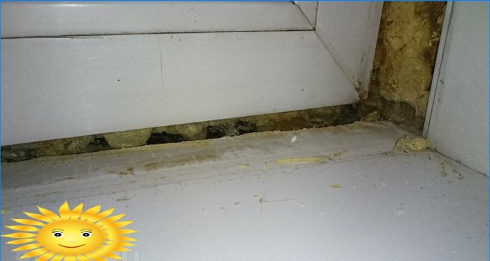 A műanyag ablak ablakpárkányának cseréje saját kezűleg