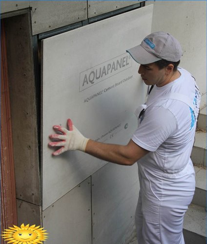 Aquapanel: anyagjellemzők, felhasználás, árak