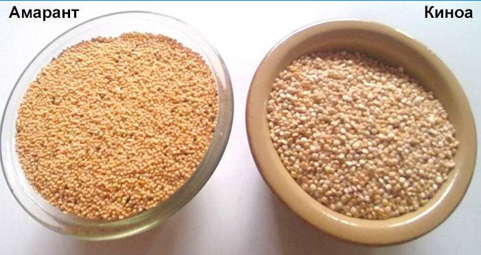Quinoa és Amarant