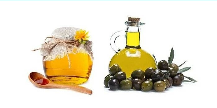 Méz és olívaolaj
