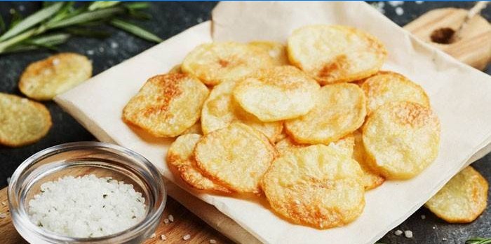 Mikrohullámú burgonya chips