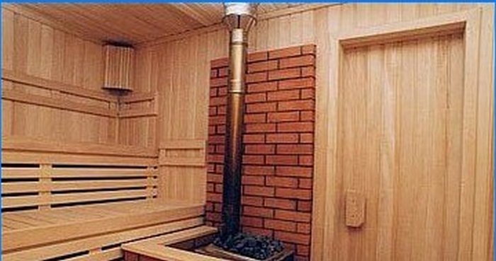 Szauna minden apartmanban