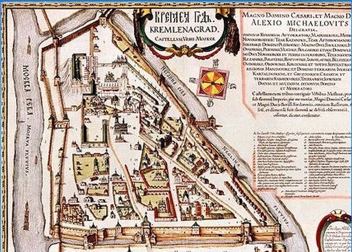 A moszkvai Kreml első részletes terve