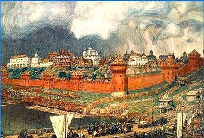 Moszkva Kreml a 15. század végén