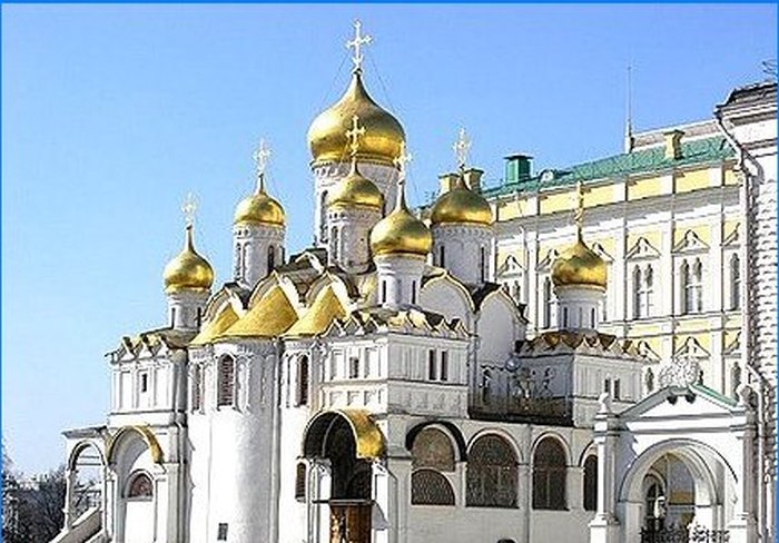 A moszkvai Kreml Angyali üdvözlet katedrálisa