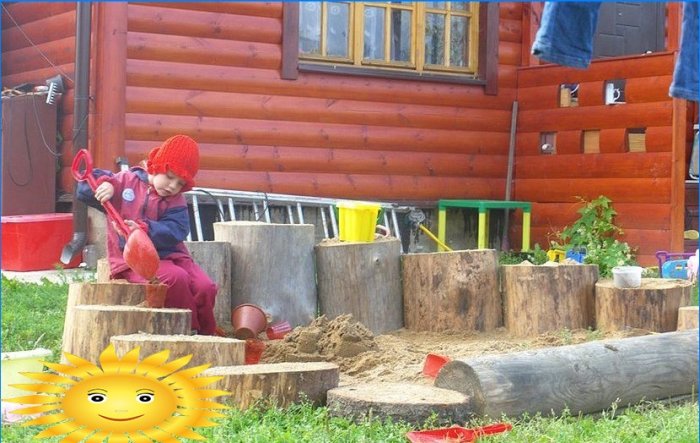 9 ötlet egy gyermekterület kialakításához a kertben