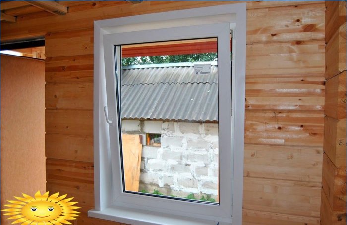 Ablakok lejtői egy faházban: befejezési lehetőségek