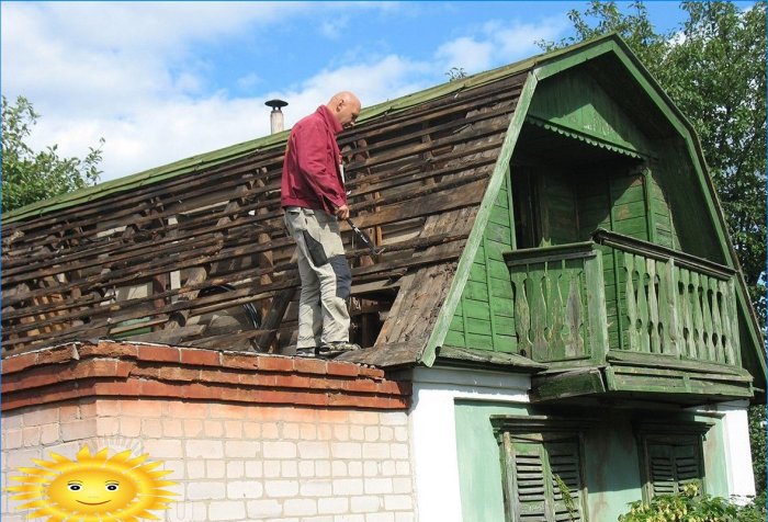 Otthoni tető javítása
