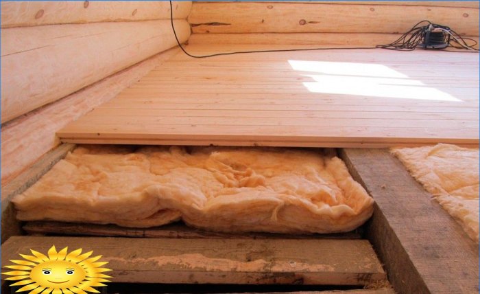 Hogyan készítsünk meleg padlót egy fából készült házban