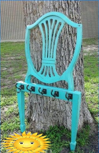 Mit lehet készíteni egy régi székből?
