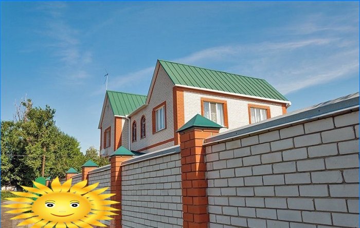 Építünk egy téglakerítést. Mit kell tudni egy téglakerítésről
