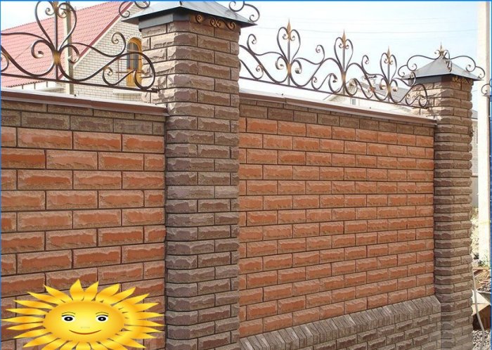 Építünk egy téglakerítést. Mit kell tudni egy téglakerítésről