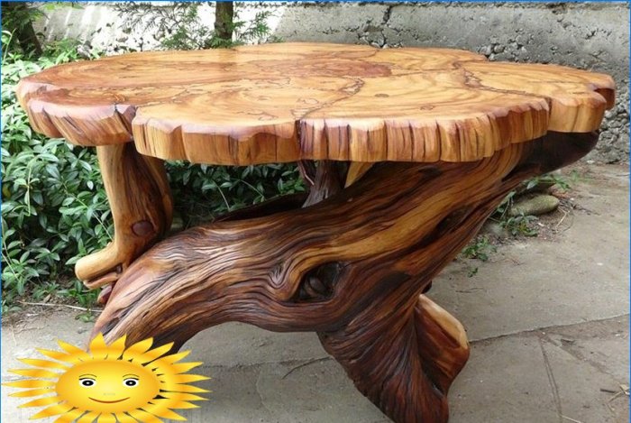 Csodálatos fa asztalok
