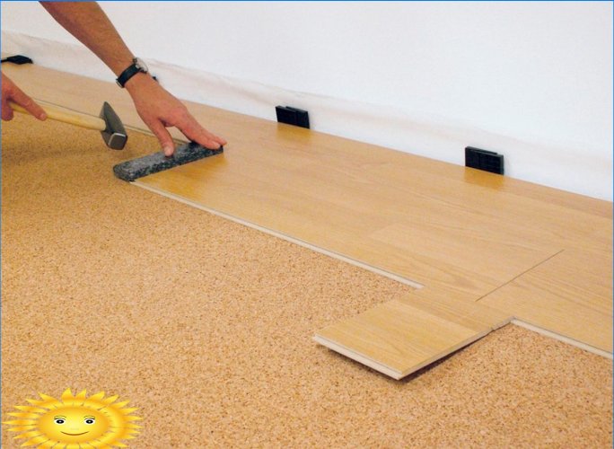 DIY laminált padló: lépésről lépésre