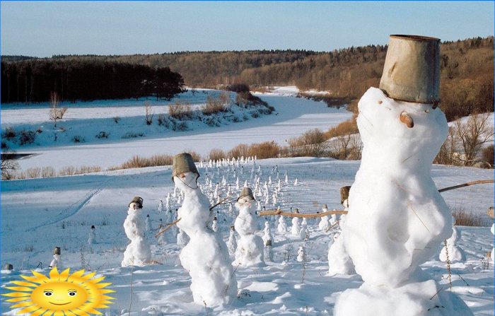 Fotógyűjtemény: orosz tél a faluban