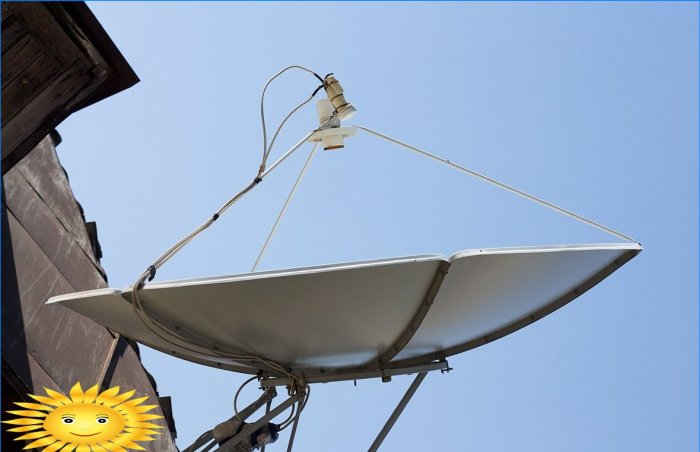 Műholdas TV: a berendezések független felszerelése és konfigurálása