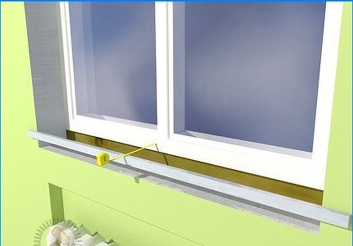 Saját ablakpárkány telepítése - mi lehetne könnyebb