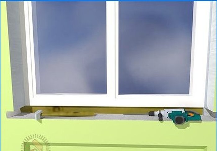 Saját ablakpárkány telepítése - mi lehetne könnyebb