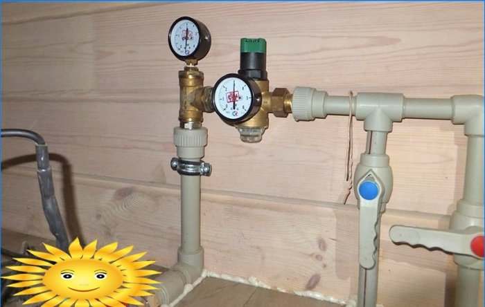 Víznyomáscsökkentő a vízellátó rendszerben