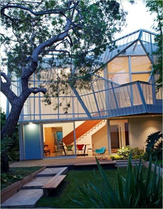 Kevin Daly Architects által tervezett magánház külseje