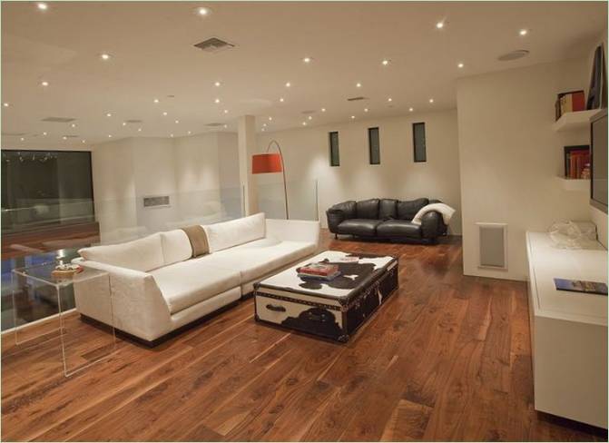 Beverly Hills-i luxusvilla minimalista kialakítása