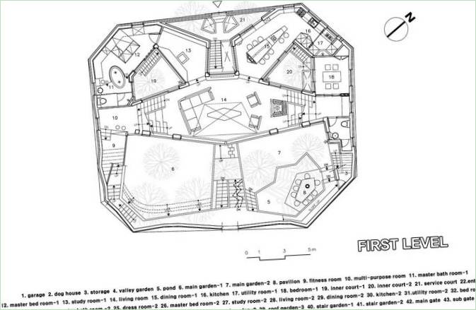 Hwa Hun Residences tervrajza