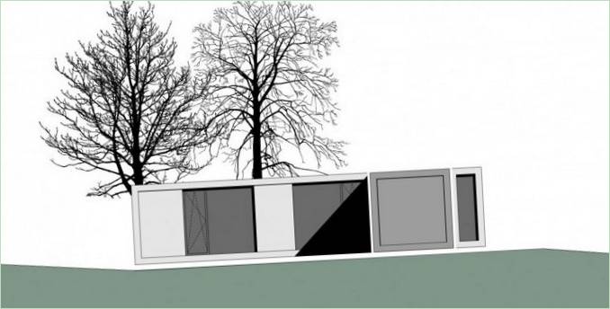 Konténer terv az LHVH Architekten-től