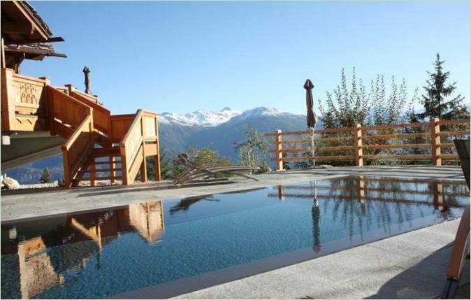 A Crans Montana-i gyógymedence
