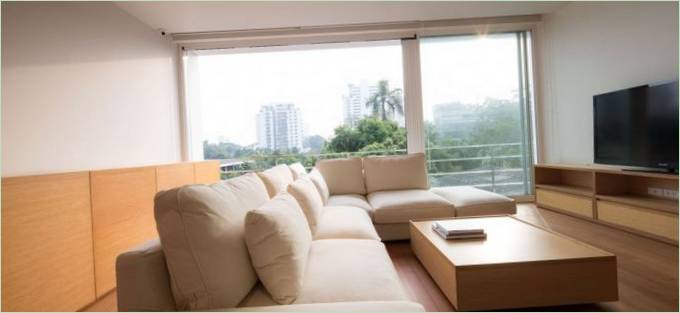 Egy Sukhumvit villa belseje Thaiföldön