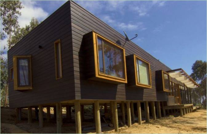 Casa Tunquén egy családi ház. Tancuin, Chile