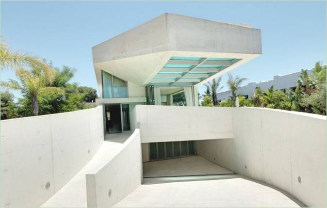 Kúria külseje a WIEL ARETS ARCHITECTS építésziroda által