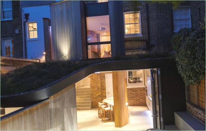 Esti fények De Beauvoir Road House Londonban